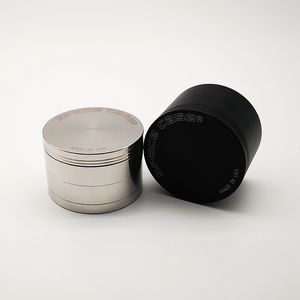 Spacecase 2 colori 4 strati Sharpstone Herb Grinder Accessori per fumatori Lega di zinco Frantoio per tabacco per smerigliatrici metalliche per erbe secche Accetta Logo Design