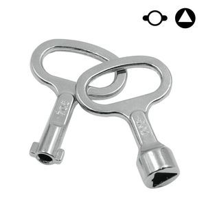 NEW Common Tools Universal Elevator Door Lock Valve key wrench Utility Key Plumber Triangle For Electric Cabinets Metro Trains