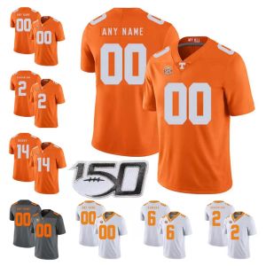 2021 자원 봉사자 대학 축구 유니폼 헨리 To'o Kenny Chesney 윌 맥브라이드 Jalen Hurd Joshua Dobbs Jerseys 맞춤형 스티치