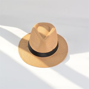 Verão Novo Plano Afriado Bonés Unisex Beach Sunscreen Shade Chapéu Britânica Estilo Casual Jazz Caps