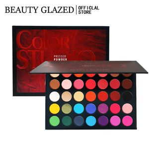 Beauty Glazed 35 couleurs maquillage fard à paupières Palette paillettes diamant Pigment miroitant maquillage ombre à paupières