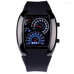 Fashion Car Design Men Sports Watches Led Digital Electronic Silicone Relogio Masculino Erkek Kol Saati Wristwatches