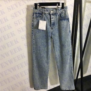 Kadın Kot toptan satış-Kadın kot tasarımcı pantolon bel ile rhinestone mektupları moda seksi yüksek bel düz pantolon için kadın için