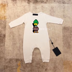 France Paris Brand Baby Romers Cotton Cartoon Mumpsuits Recém-nascidos Roupas de meninos 0-24m