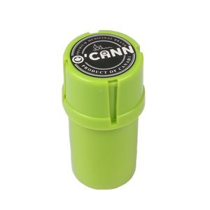 Smoking hookah Pipe Hot selling 40mm plastic pot smoke grinder manual grinder with sticker
