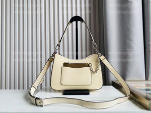 حقيبة الكتف من سلسلة EPI الجلدية - حقيبة يد رفرف مصممة مع حقيبة لرسالة أعمال المرأة ، M80794