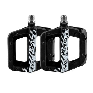 Bike Pedals Mountain Fahrrad ohne rutsches Leichtgewicht Nylonfaserplattform für MTB 9/16 Zoll Straßenpedale Bike