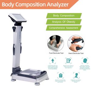 Body Composition Analyzer Human Health Test Elements Device Multi Frequency