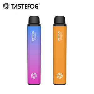 QK Tastefog Square Vape 10ml 3500 Puffs Electronic Cigarette OEM Disposable Vape Pod Gummy Bear Watermelon Ice Strawberry Kiwi Energy Drink Flavors