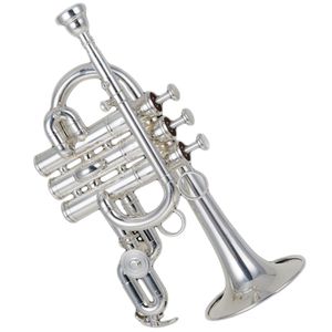 Yüksek sınıf profesyonel kaplama piccolo trompet trompet enstrümanı