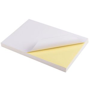 Kendinden Yapışkanlı Nakliye Çantası toptan satış-Fabrika Fiyat Nakliye Etiketleri A4 Kendinden Yapışkan Çıkartma Kağıdı Parlak Mat Beyaz Boş Çıkartma Kağıt Etiket Baskı Kağıdı Saç Çanta