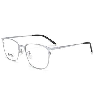Mode Sonnenbrillenrahmen Reines Titan Polygonale Brille Herren Leichte Business-Brillen Damen Modische Einfache Myopie-BrillenF