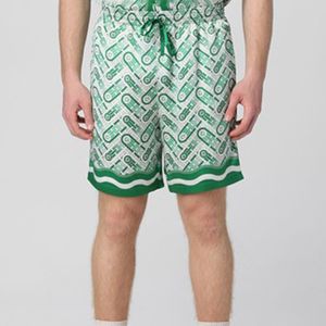 Casabblanna Green Shade Pineapple Women Men Shorts Fashion Lose Highstreet Beach Summer Hawaii wakacje FZKZ054