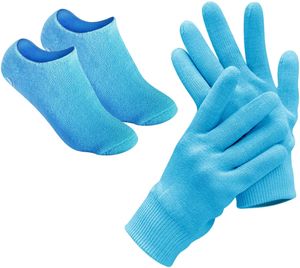 Увлажняющие носки перчатки для восстановления увлажняющегося увлажняющего средства для увлажнения ног спа -лосьон с кожей засушливые