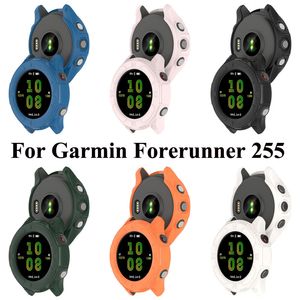 Защитник корпус для Garmin Forerunner 255 Bumper TPU Protective Case Scrector Shell Shell Smart Watch Accessories