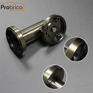 Probrico magnet doorstops Magnetic Door Stop Antique Bronze Wall-mounted Door Holder Floor-mounted Door Catch Stopper 201013