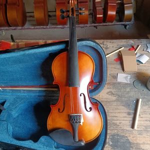 High-end handmade violin matte color adult and child violines beginner grade test full range of professional violin 4/4