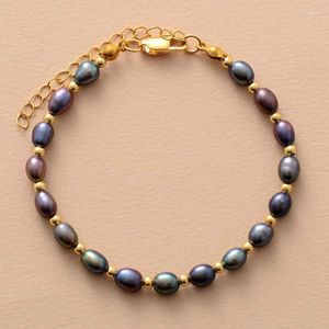 Beaded Strands Classic Women Pearl Bracelets Freshwater Pearls Elegant Rope Bracelet Mother's Day Gifts Wedding Jewelry Wholesale Kent22