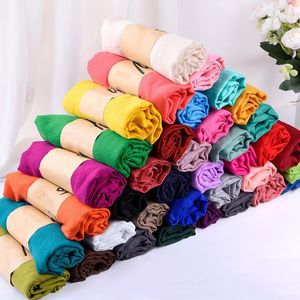 Роскошные бренды женщины Scarf Summer Thin Sarffe Shawls Обертывание мягкой пасимина