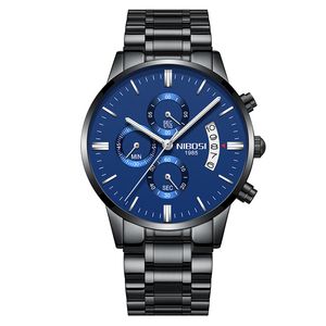 Watchsc - Designer 43mm Colorido Quartz Anterior Selógio de couro inoxidável Puhuo029