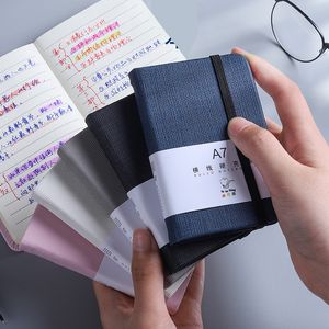 1pcs A6 A7 Mini Notepbook Portable Pocket Botorn Memo Memo Diary Planner Организатор Организатор Организатор Офисный школьный канцелярские товары 96Sheet 220510