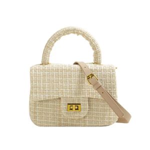 messenger lady handbag luxury Evening bags trend niche designer fashion women bag small fragrance cloth fabric shoulder bag