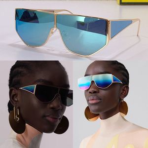 Spring/Summer 22 Fashion Show designer sunglasses for men top luxury geometric shaped shield glasses M0093S women new selling world famous Italian exclusive store