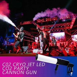 LED 7 Color DJ Hand Shooter CO2 Confetti Gun Club Party Stage Lighting