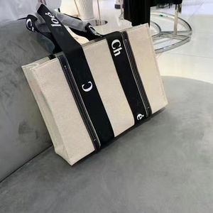 Super jakość Tote torba na zakupy luksusowa designerska torebka klasyczne płótno Duże torby plażowe podróżne Crossbody