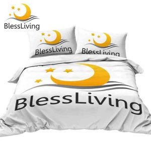 Blessliving Print on Demand Bedding Set 3-Piece Photo Design Customized Duvet Cover With Custom Made DIY Bedspreads G220215