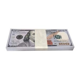 Nova festa de notas de dinheiro falso 10 20 50 100 200 dólares americanos euros realista brinquedo barra adereços copiar moeda filme dinheiro fauxbillets 100 4414075JVRVVM0RY3F7
