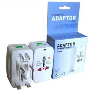 Adaptador de alimentação AC Universal International Travel World Tudo em um adaptadores de carregador de soquete DC