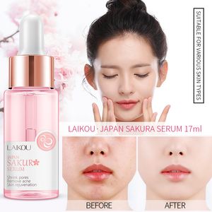 Laikou Japan Sakura Essence Whitening Face Skin Care Serum 17ml