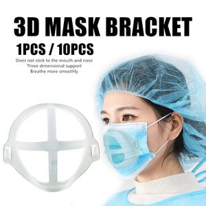 Wholesale smooth make up resale online - Makeup Brushes Reusable D Mouth Mask Holder Support Inner Bracket Lipstick Protection Breathable Breathe More Smoothly