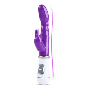 Wibrator królików 12 prędkości wibracje dildo dla kobiet USB ładunek masturbator masturbator podwójny silnik g punktowy masaż seksowne zabawki