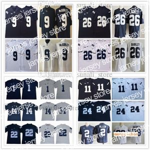 American College Football Wear Penn State Nittany Lions College Trace Trace McSorley Jerseys Saquon Barkley Micah Parsons Akeel Lynch KJ Hamler Marcus Allen Sean Cliffor