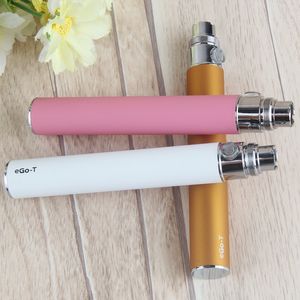 Preço de fábrica ego t bateria 650mAh 900mAh 1100mAh Cigarro eletrônico de bateria ego barato 510 Frea para atomizador CE4 MT3