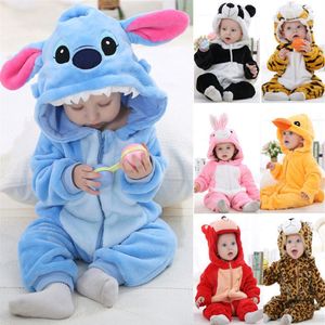 Wholesale toddler girls onesie for sale - Group buy costume Soft Unisex Sleepwear Baby Toddlers Pajamas kigu Cartoon Animal cosplay Onesie rumi Romper boys girls
