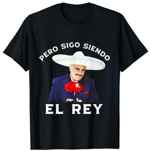 Magliette da uomo Chente Vicente Fernandez - Pero Sigo Siendo El Rey Messico Maglietta
