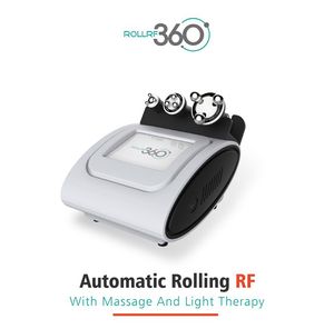 Drei Griffe 360 Roller Automatische rollende RF-Körperschlankheitsmassagemaschine mit LED-Therapie