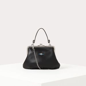 Abendtaschen, Aktentaschen, Ins-Designer-Damentaschen, Marke Vivi, Schultertasche mit Kette, klassische Saturn-Deko-Handtasche, Retro-Punk-Stil, Tragetasche, Mini-Metallschnalle