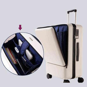 Travel Tale ABS PC Computer Cabin Walizka Travel Travel Warzenie bagażu podręcznego J220708 J220708