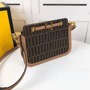 Designer bags luxury handbags purses Touch Leather Gold metal parts clip pattern Women's Shoulder Bag high quality