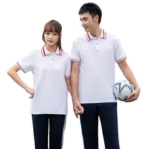 Sommer Kurzarm Atmungsaktive Grundschüler Sportuniform Junior High School Universität Student Trainingskleidung Top + Hose