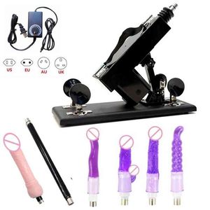 Sex Toy Massager ules s Dildo Anal Plug Female Masturbator Male Vibrator Pumping Gun Automatic Machine for Adults Men Women Vagina