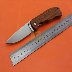 Wholesale bee folding knife for sale - Group buy Enlan Bee L05 classic tactical folding knife CR13mov blade wood handle camping hunting outdoor EDC tools207h