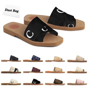 Wholesale womens slippers for sale - Group buy Women Slippers Summer Rubber Sandals Beach Sliders Scuffs Indoor Shoes Designer Canvas Cross Woven Outdoor Peep Toe Casual Slipper Flip Flops Shoes