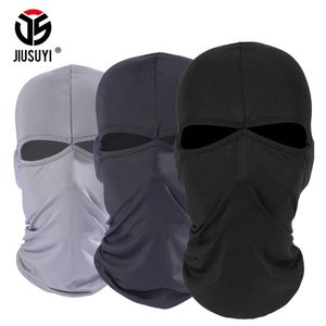 Army Tactical Mask 2 Hole Cycling Full Face Cover Ski Bicycle Motocycle Airsoft Helmet Liner Cap Men Women Christmas Balaclava 2hby