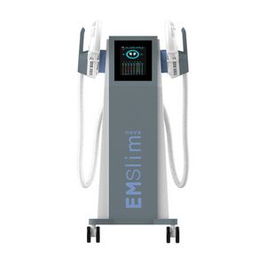 2 Handles EMS Slim Slimming Machine Emslim Electromagnetic Muscle Building Fat Burning Machine Ultrashape Devices for Salon419