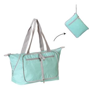 Nylon Travel Bag Women Foldable Waterproof Duffel Bags Organizer Large Capacity Luggage Pink Shopping Tote T200710